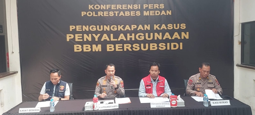 Polrestabes Medan Bongkar Mafia BBM Subsidi, 10 Tersangka Ditangkap