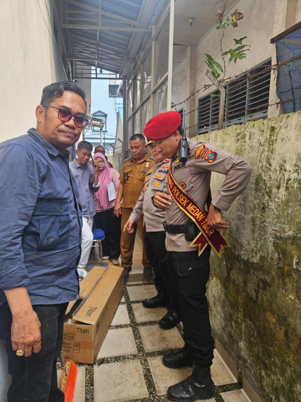 Polsek Medan Timur Amankan Orang Tua Pembuang Bayi di Jalan Bilal