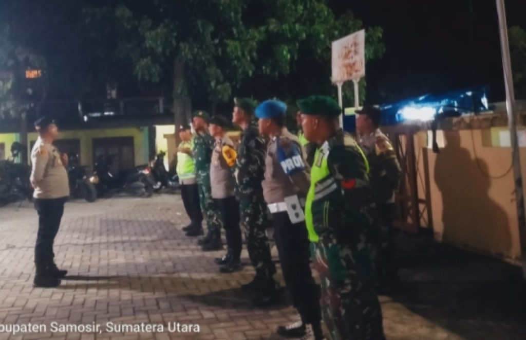 Polsek Simanindo Lakukan Razia Knalpot Blong dan Balap Liar