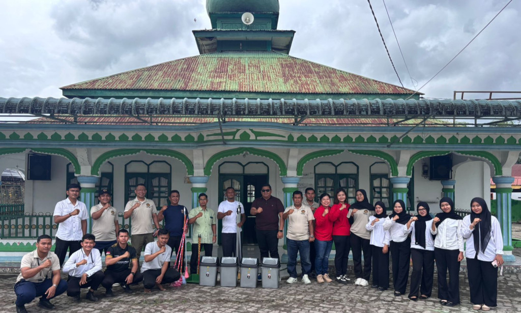 Sambut Ramadan, Rutan Sidikalang Gelar Kerja Bakti di Masjid Al-Ikhlas