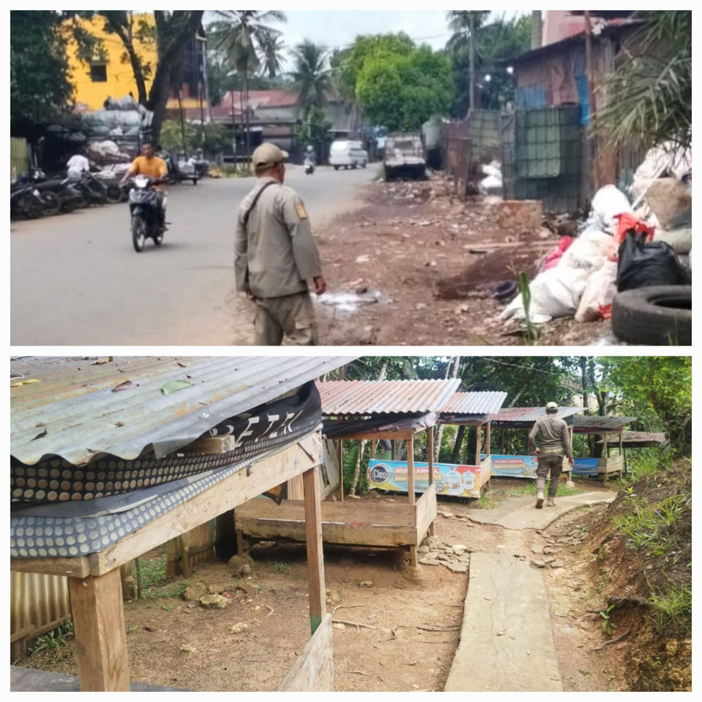 Satpol PP Padangsidimpuan Sikat Spanduk Ilegal, Zulkifli Lubis: Semua Harus Tertib!