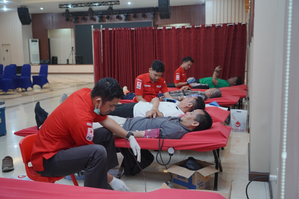 Seru! PLN UID Sumut Gelar Donor Darah & Mini MCU Saat Bulan K3