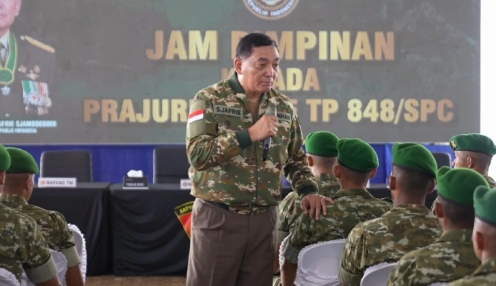 Sjafrie: Prajurit Harus Beri Rasa Aman dan Aktif Cegah Begal serta Narkoba