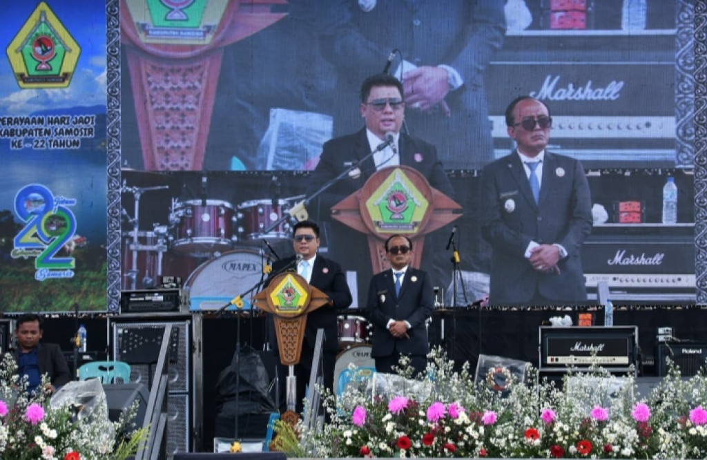 Tema Hari Jadi Kabupaten  Samosir Ke-22 Tahun "Samosir Rumah Kita"