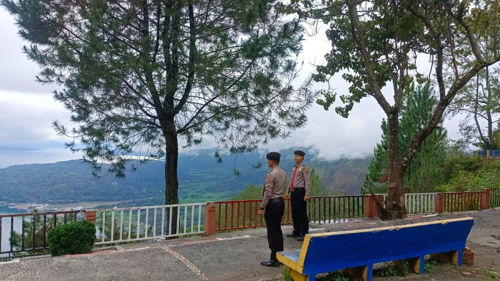 Tingkatkan Kenyamana Pariwisata Humbahas, Polres Humbahas Lakukan Patroli di Kawasan Wisata