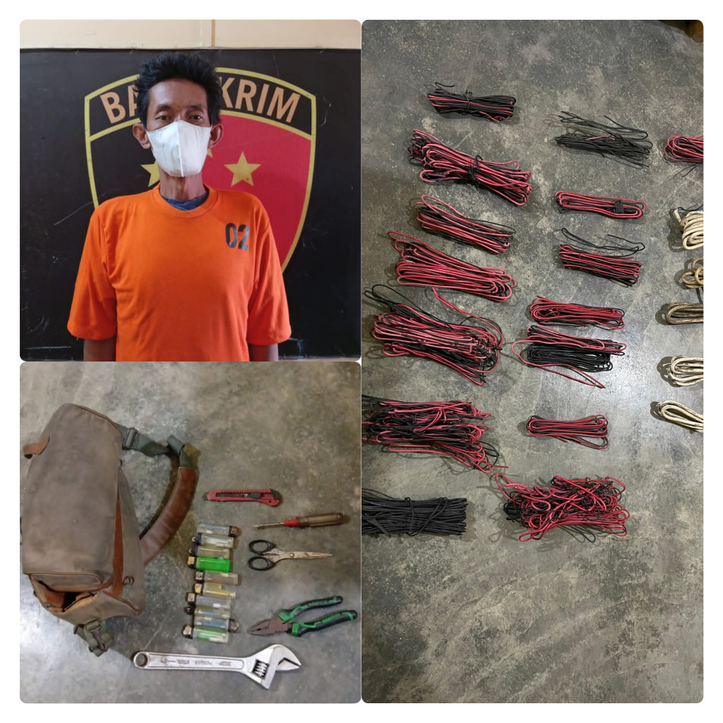 Unit Reskrim Polsek Binjai Barat Ringkus Seorang Pria Pelaku Pencurian Kantor Lurah Bandar Senembah