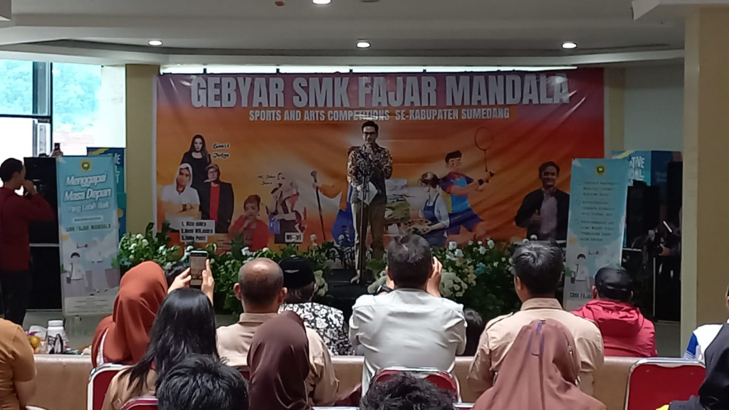 Wabup Sumedang Buka Gebyar SMK Fajar Mandala 2026, Dorong Generasi Muda Berkarakter dan Kompetitif