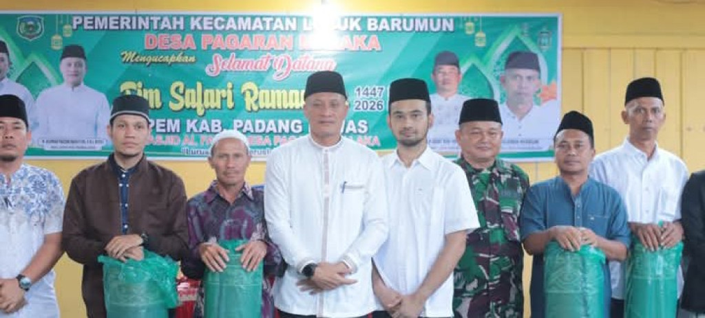 Wakil Bupati Palas sadari Ramadhan di Kecamatan Libuk Barumun.