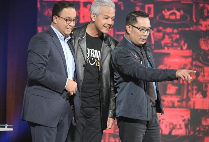 Ini Rating 17 Kandidat Presiden Pilihan Anak Muda