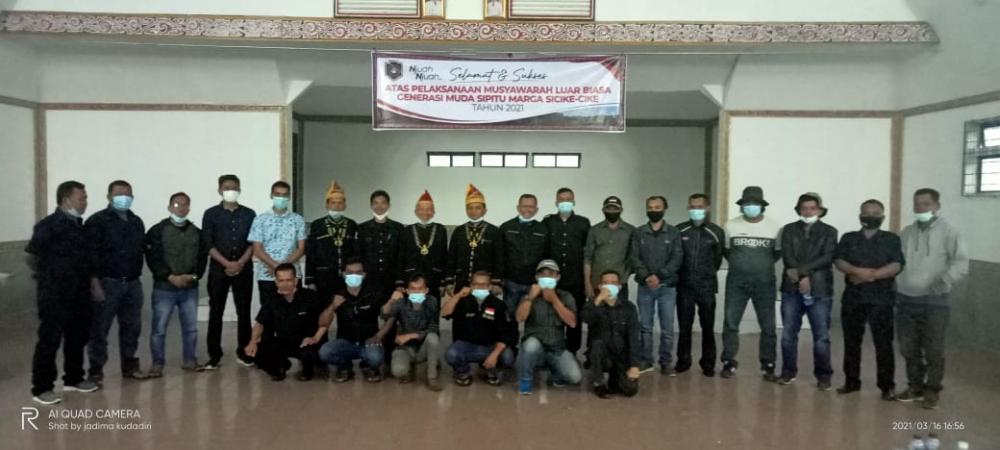 Tampak Kudadiri Terpilih Jadi Ketua Gema Sicike-cike Periode 2021-2024
