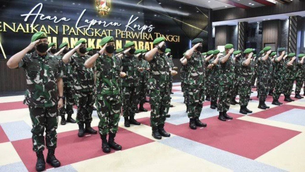 40 Kolonel TNI AD Naik Pangkat Jadi Brigjen, Ini Daftar Namanya