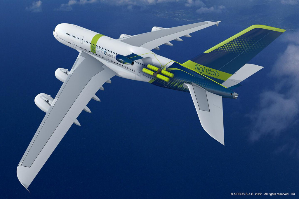 Jet A380 Milik Airbus Bakal Diuji Coba dengan Mesin Berbahan Bakar Hidrogen