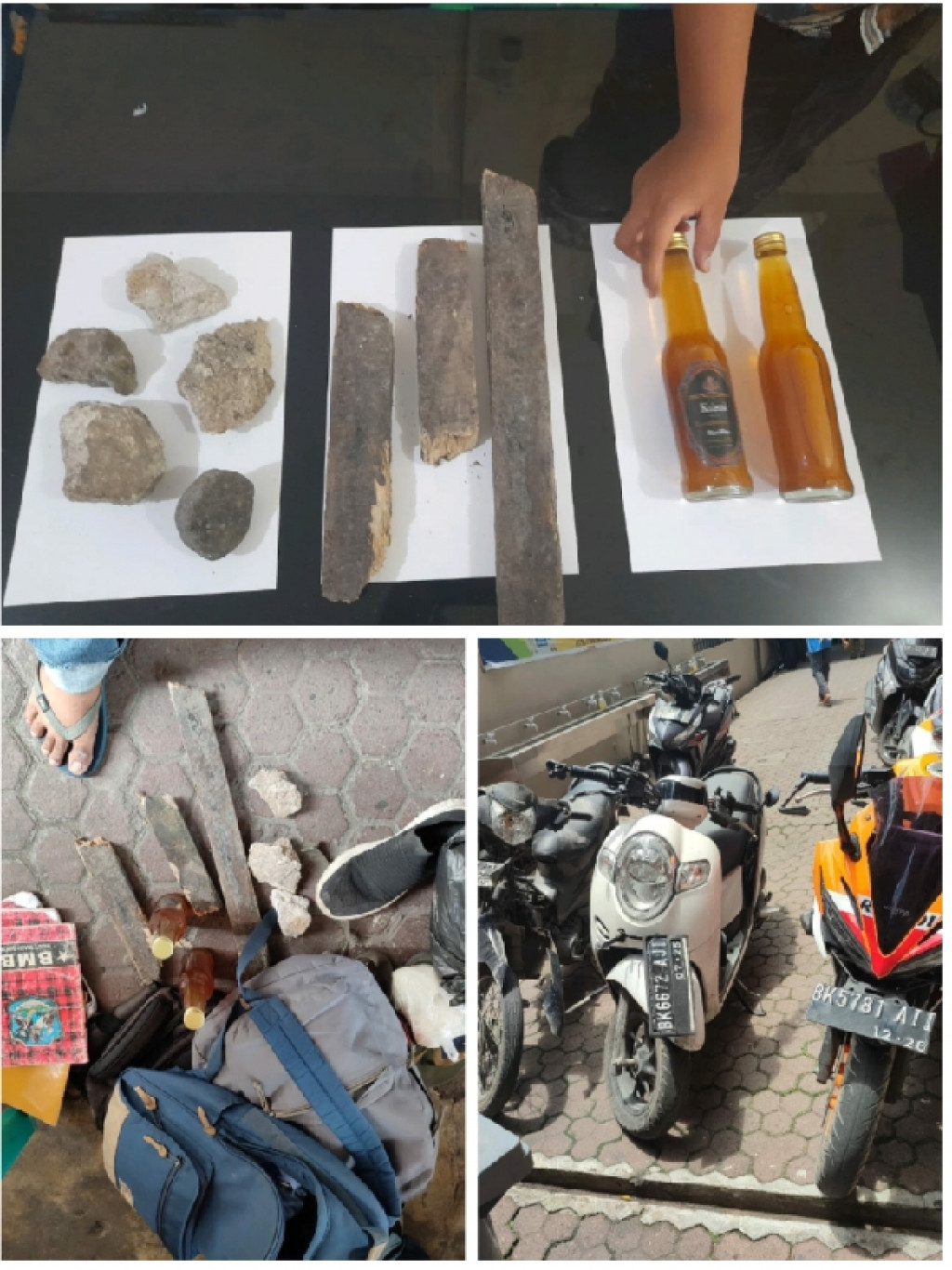 Sok Kreak di Jalan, Polisi Amankan 6 Orang Pelajar Hendak Tauran