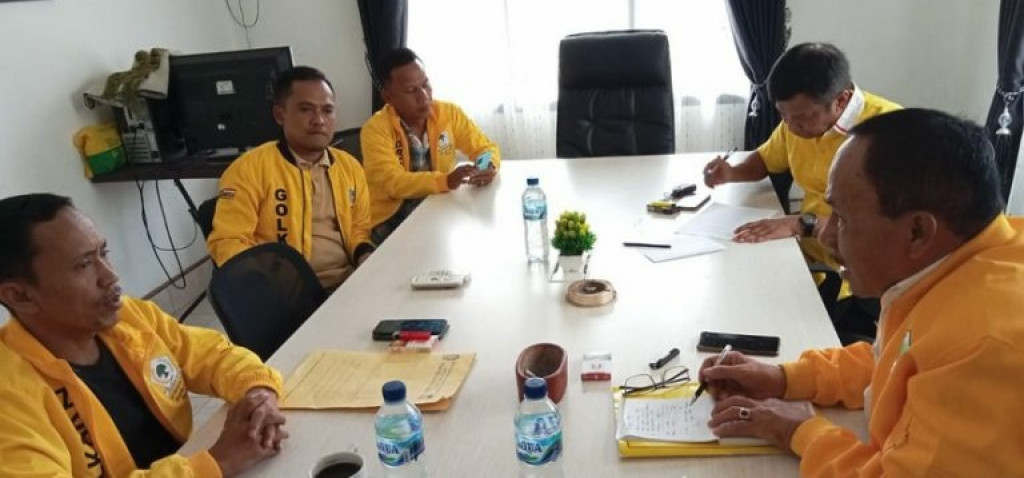 Maruli Siahaan Pimpin Rapat Konsolidasi Bersama Kader dan Fungsionaris Partai Golkar Deli Serdang