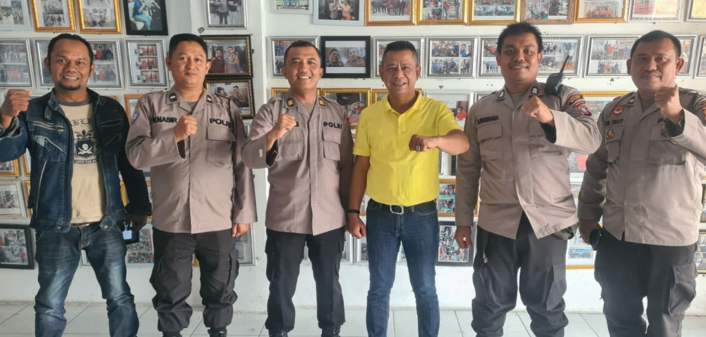 Sat Binmas Polrestabes Medan Silaturahmi ke Kantor Pewarta