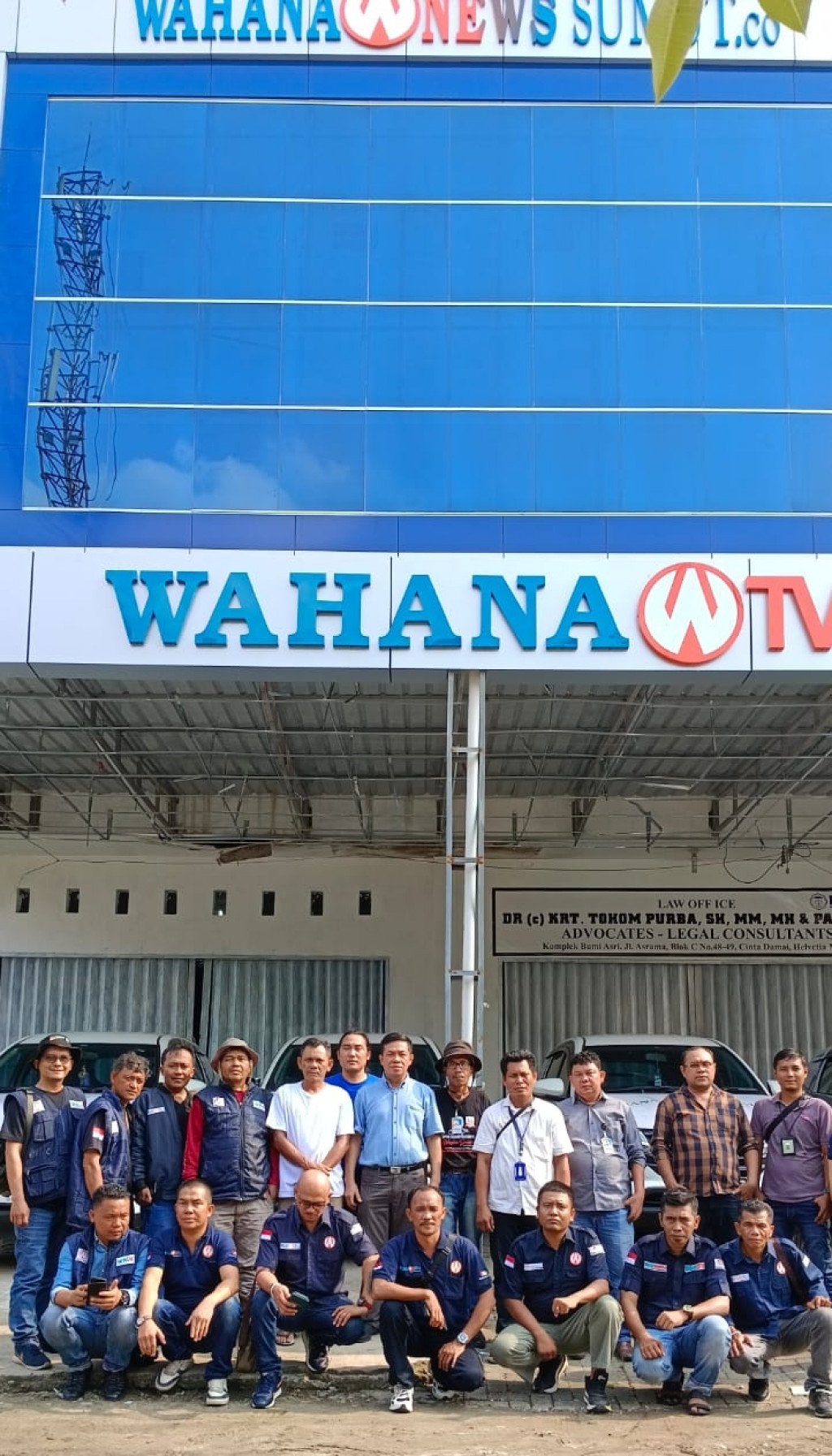 Wartawan WahanaNews.co Berbagai Daerah se-Sumatra Utara Lepas Rindu di Kantor Baru