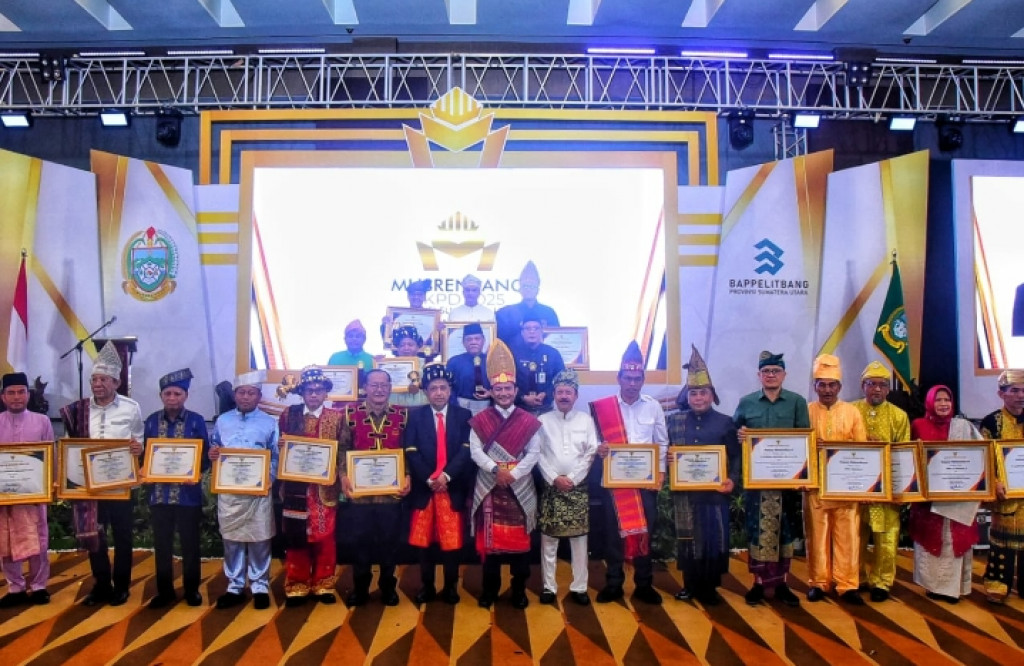 Deli Serdang Raih Terbaik II Penghargaan Pembangunan Daerah Provinsi Sumatera Utara Tahun 2024