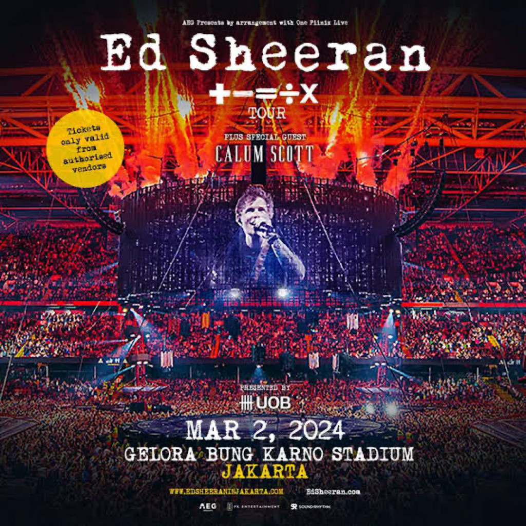 Konser Ed Sheeran Terang Benderang, PLN Hadirkan Keandalan Listriknya