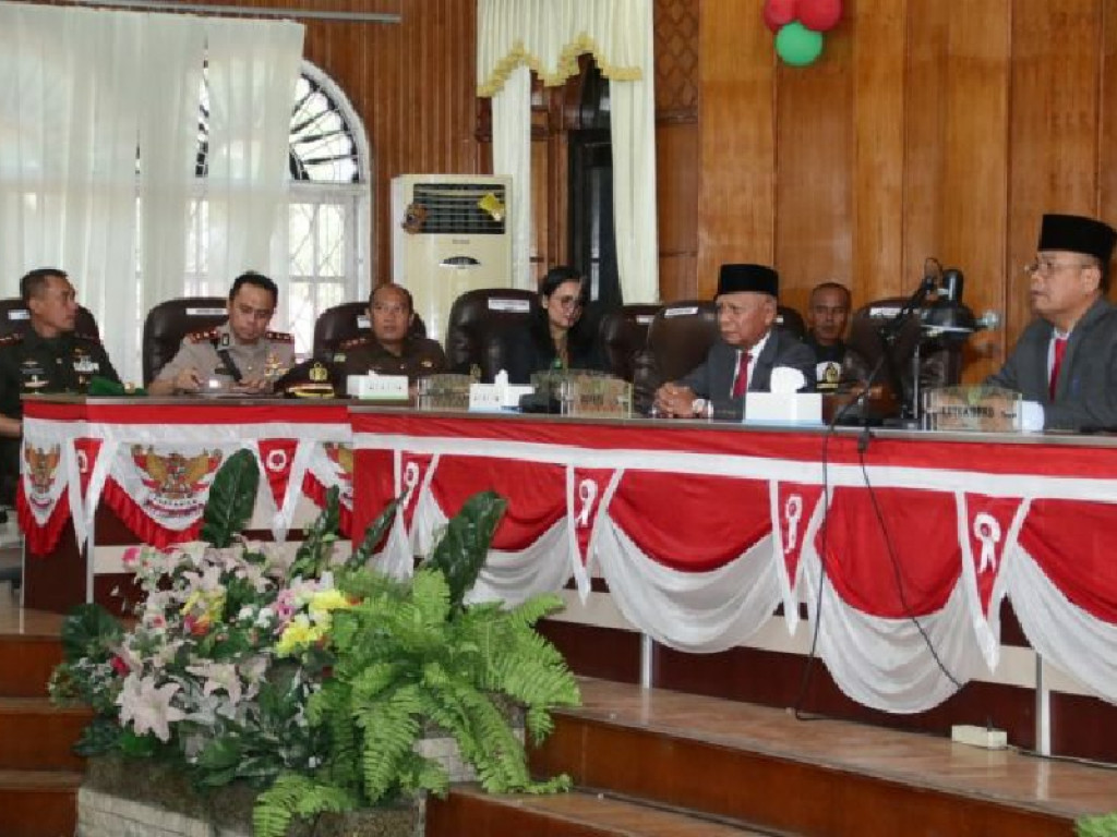 Peringati HUT Ke-78, DPRD Kabupaten Asahan Gelar Rapat Paripurna