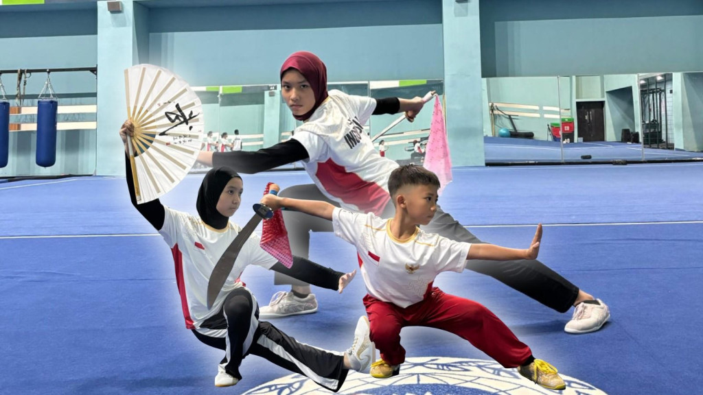 24 Atlet Wushu Junior Indonesia Siap Berlaga di Kejuaraan Dunia 2026