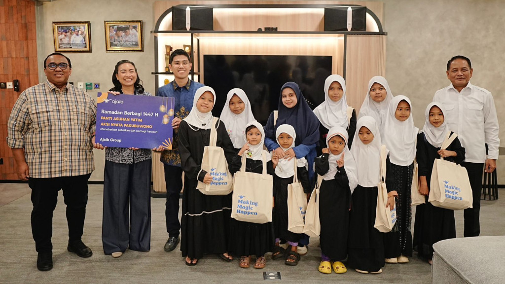 Ajaib Group Gelar Buka Puasa Bersama dan Santuni Anak Panti Asuhan