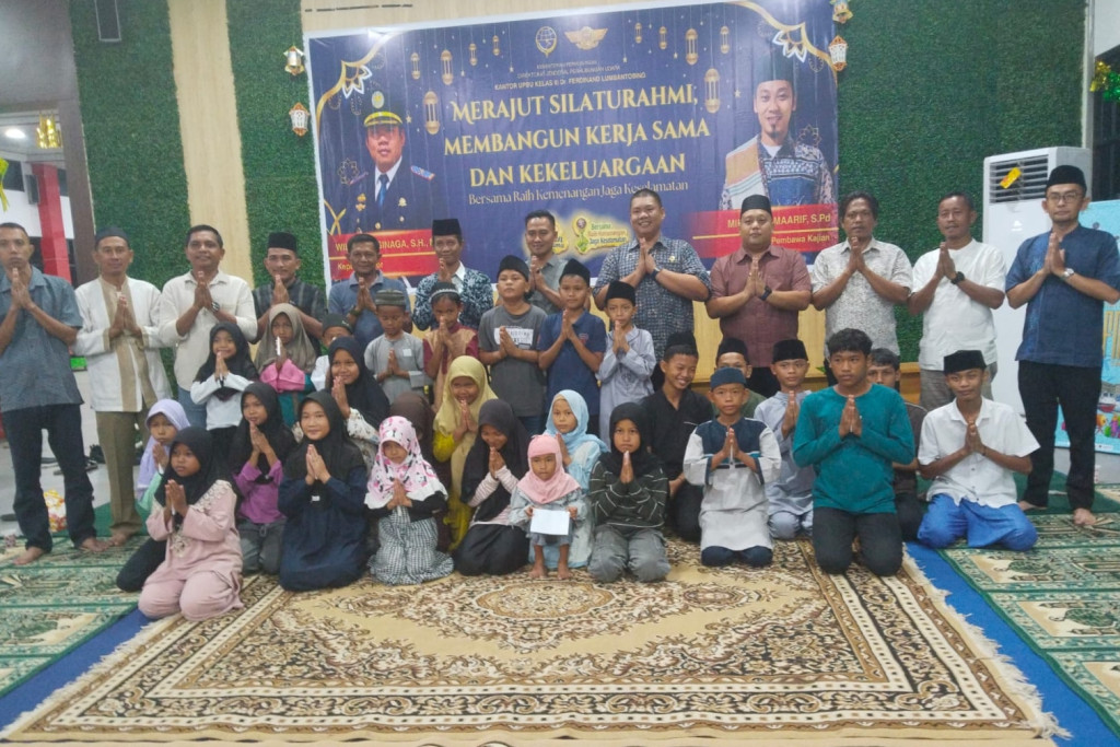 Bandara Dr. Ferdinand Lumban Tobing Gelar Buka Puasa, Santuni Anak Yatim dan Siapkan Posko Mudik