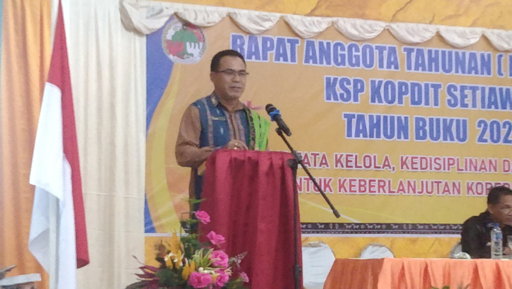 Buka RAT Tahun Buku 2025, Nico Noy: Kopdit Setiawan Harus Mampu Membaca Situasi Dengan Bijak