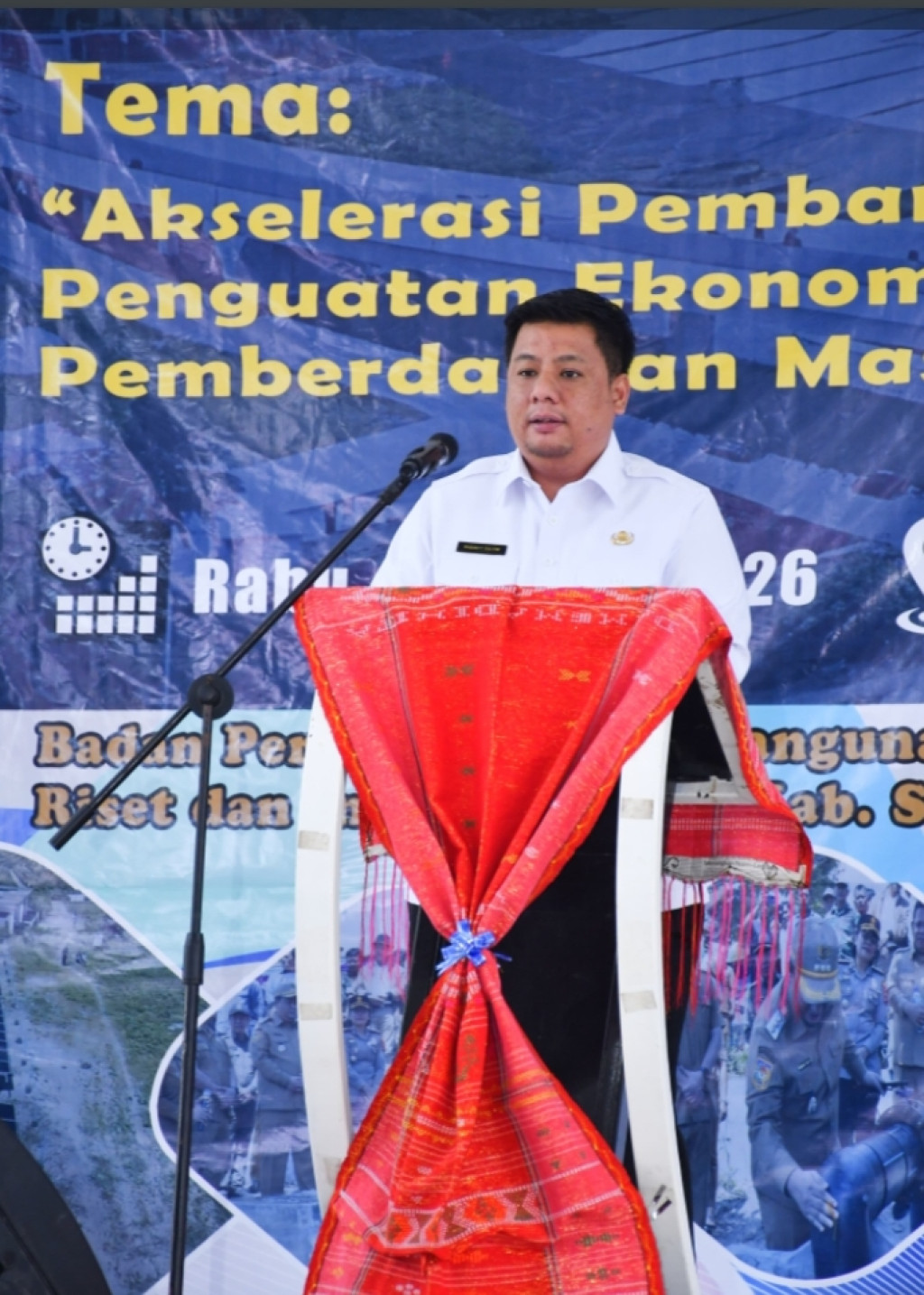 Bupati Samosir Buka Secara Resmi Kegiatan  Musrenbang RKPD 2027