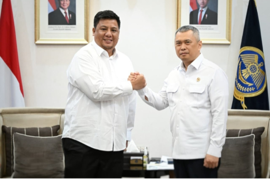 Bupati Samosir Sampaikan Proposal Ke Menteri Perhubungan Terkait Pembukaan Jalur Penyeberangan Danau Samosir–Tongging