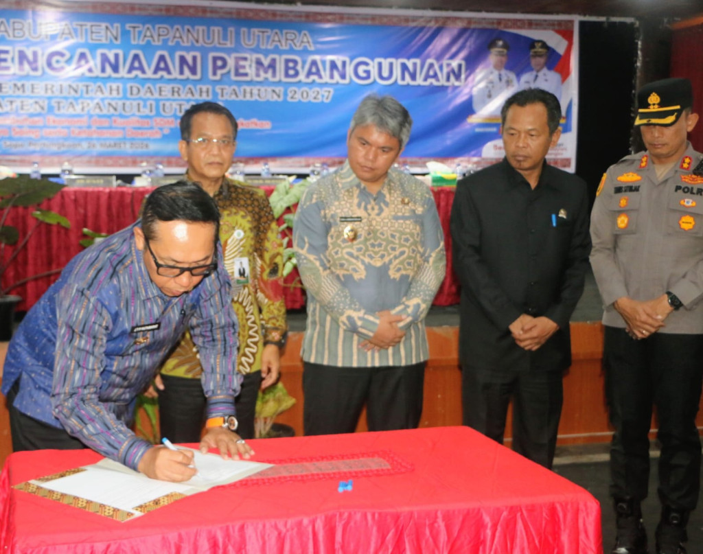 Bupati Tapanuli Utara Tekankan Akselerasi Pertumbuhan Ekonomi dan Penguatan SDM