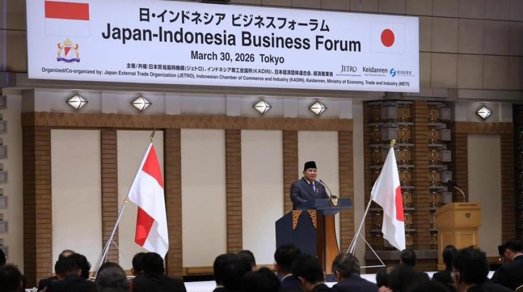 Di Jepang Prabowo Bertemu Investor Sebut RI Tak Pernah Gagal Bayar Utang