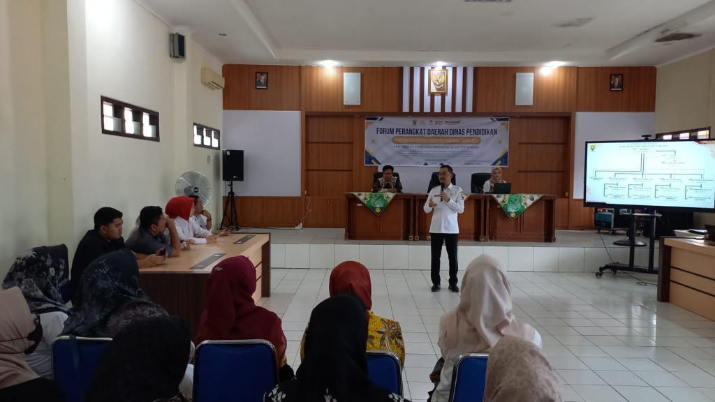 Dinas Pendidikan Sumedang Gelar Forum Perangkat Daerah, Bahas Rencana Pembangunan 2027