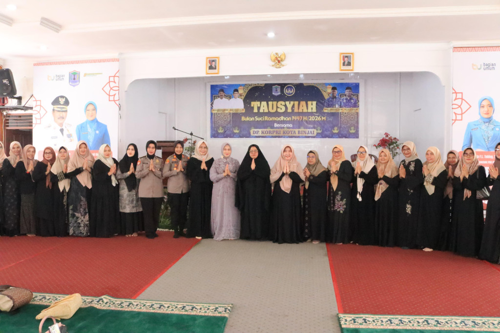 DP. Korpri Kota Binjai Selenggarakan Tausyiah Ramadhan untuk Pembinaan Spiritual ASN