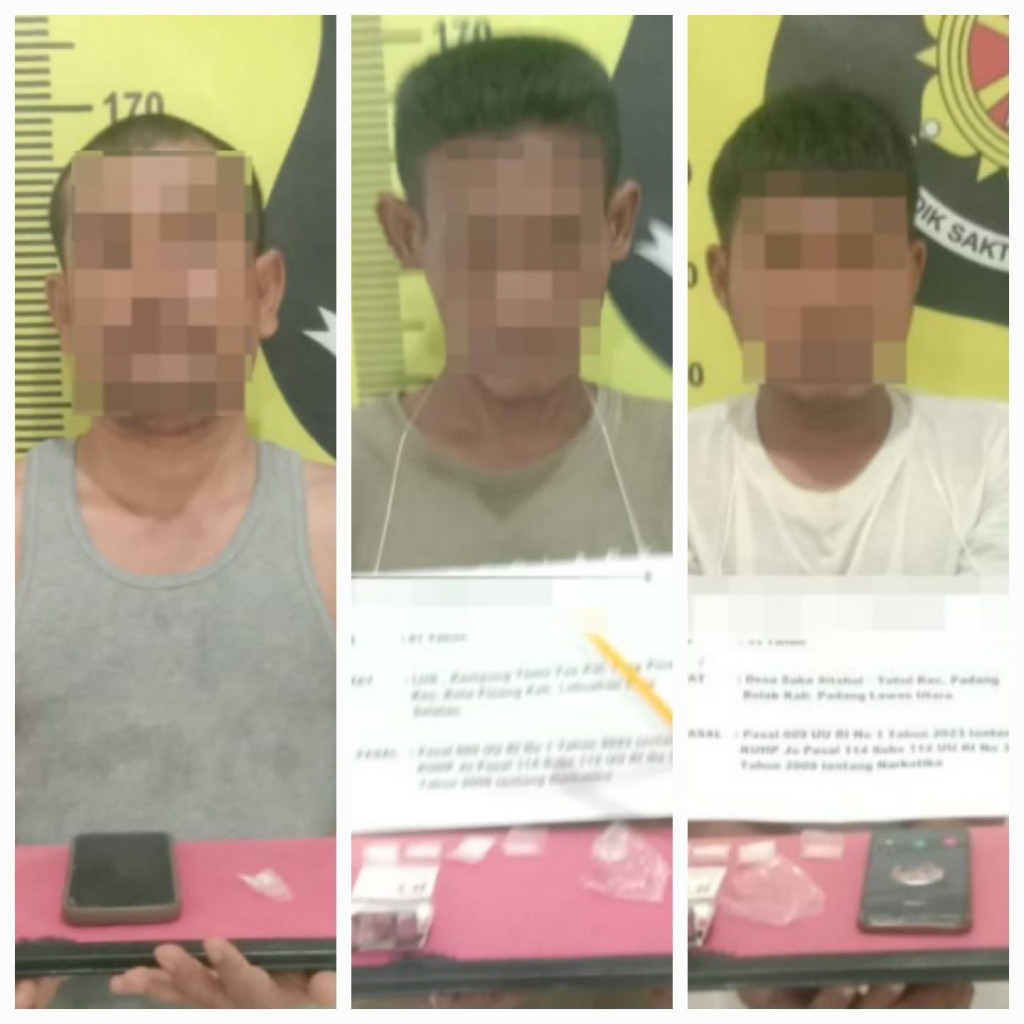 Duduk Santai di SPBU, Petani di Gunungtua Diciduk Polisi, Sabu Disimpan dalam  Bungkus Rokok