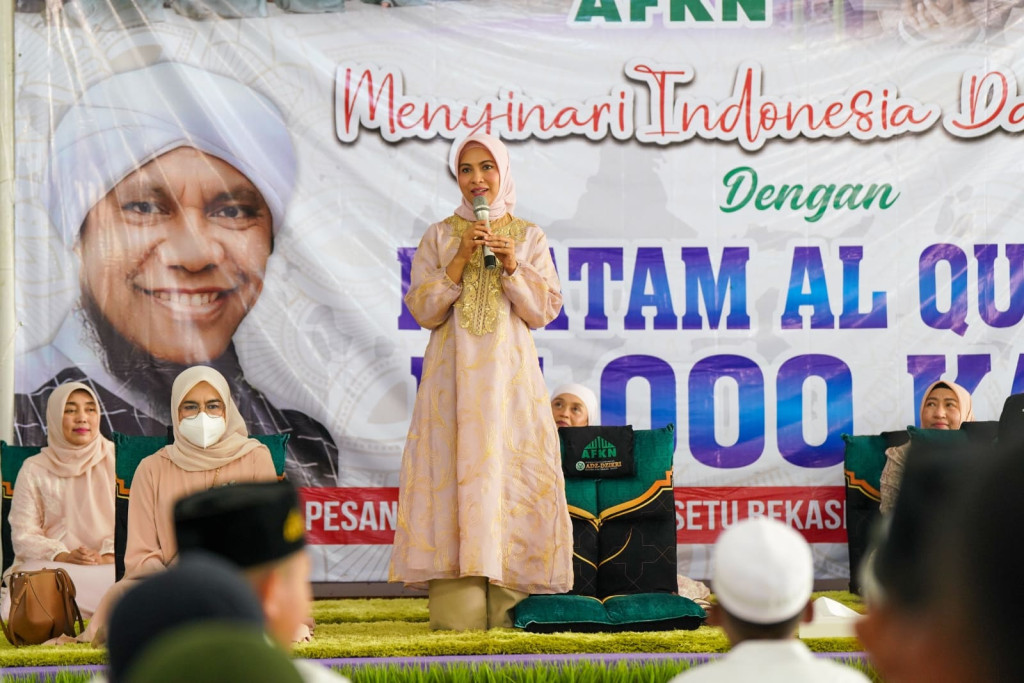 DWP Kementerian ESDM Berbagi Kebahagiaan Ramadan di Pondok Pesantren Nuu War Bekasi