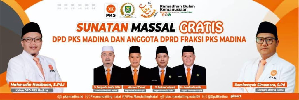 Gandeng Apotek Rakyat Peduli, DPD PKS Madina Gelar Sunatan Massal Kurang Mampu di Desa Huta Lombang PSM