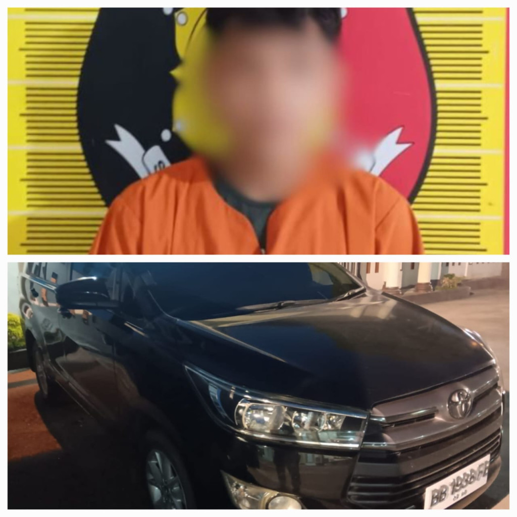 Gasak Innova Rp 400 Juta dari Depan Rumah, Pemuda 19 Tahun Dibekuk Resmob Padangsidimpuan