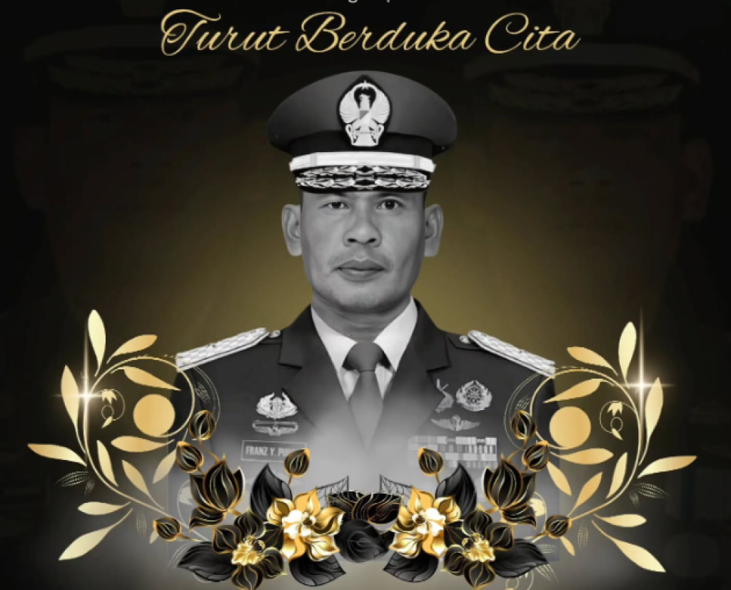 Kabar Duka, Direktur Lembaga Secapa AD Brigjen TNI Franz Yohanes Purba Meninggal Dunia