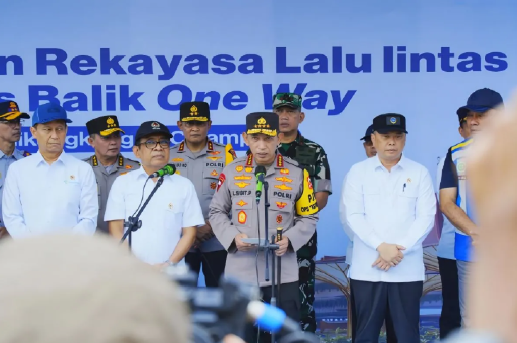 Kapolri Imbau WFA untuk Urai Puncak Arus Balik Lebaran