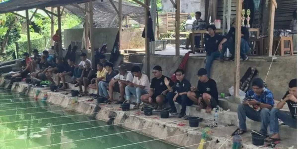 Karang Taruna Lawang Kidul Gelar Mancing Bareng, Puluhan Warga Ikut