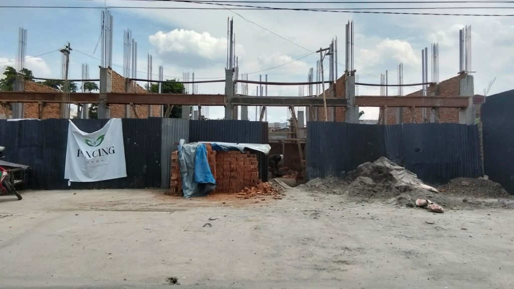 Kecolongan, Bangunan Ruko Tanpa PBG di Jalan Taut Pancing Bebas Berlangsung