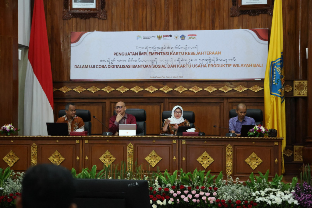 Kementerian PANRB dan Bappenas Perkuat Uji Coba Digitalisasi Bansos di Bali