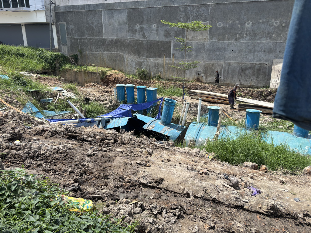 Kolam Retensi Tak Kunjung Rampung, Apakah JBC Abaikan Teguran DLH Kota Jambi ?