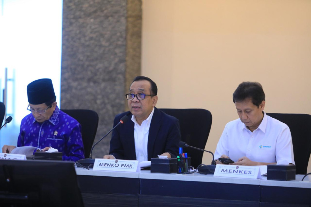 Menko PMK Pimpin Rapat Koordinasi Nasional Pencegahan Masalah Kesehatan Mental Anak