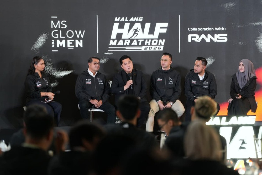 Menpora Erick Dukung Ms Glow For Men Malang Half Marathon 2026, Dorong Prestasi dan Sport Tourism