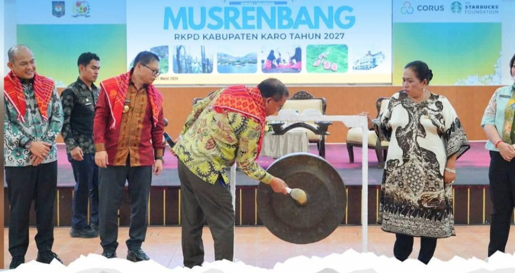 Pemkab Karo Buka Acara  Musrenbang RKPD Tahun 2027,Bupati Karo  Fokus Pada Ketahanan Pangan