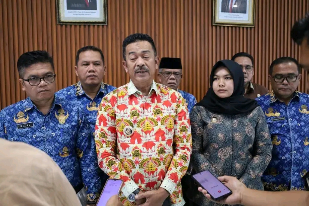 Pemkab Madina Gelar Rapat Evaluasi dan Persiapan WFH