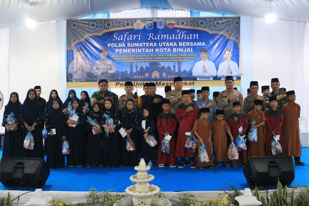 Pemko Binjai Hadiri Safari Ramadhan Polda Sumut, Perkuat Sinergi dan Kebersamaan