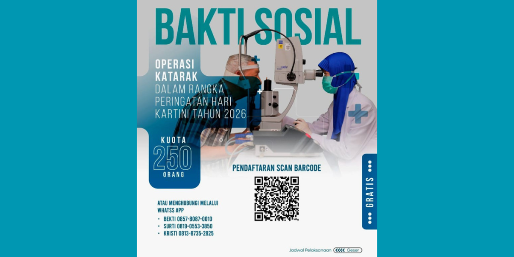 Pemkot Jakbar Siapkan Operasi Katarak Gratis, Target Layani Ratusan Warga