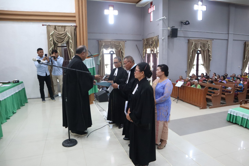 Pendeta Jubel Lumbantoruan Terpilih Jadi Ephorus GPKB Periode 2026-2031